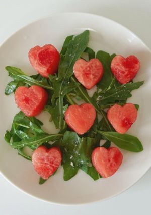 A picture of Watermelon Salad RecipeㅣA Perfect Summer Appetizer 🍉.
