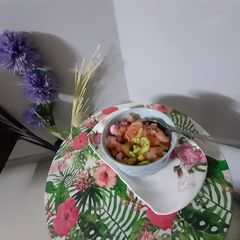A picture of Chickpea salad bowl 😎.