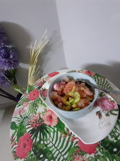 A picture of Chickpea salad bowl 😎.