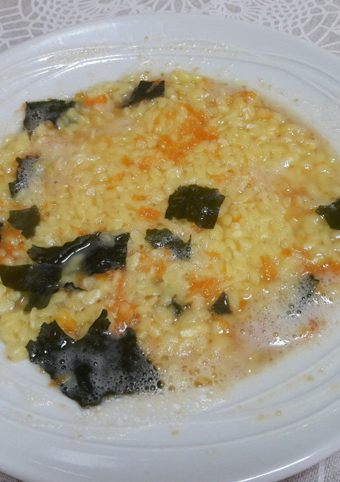Una foto de Sopa de lágrimas sin gluten y vegana 🥣