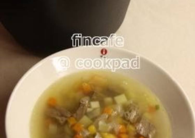 Step-by-Step Guide to Cook Speedy A Home Cooked Recipe from Finland: Lihakeitto (Beef Soup)