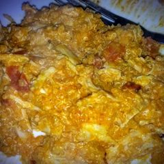 A picture of Creamy Buffalo Chicken Quinoa Bake.