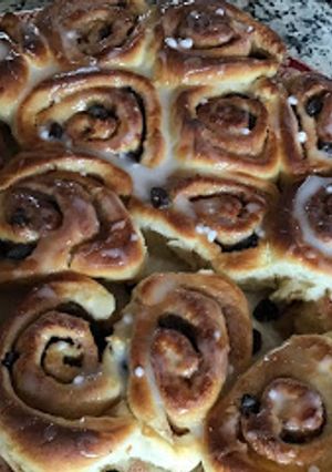Una foto de Rollitos de canela (Cinnamon rolls)