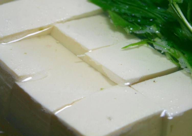Steps to Prepare Any-night-of-the-week Boiled Tofu for Hotpot