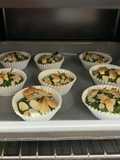 Muffins saludables de acelgas