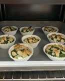 Muffins saludables de acelgas