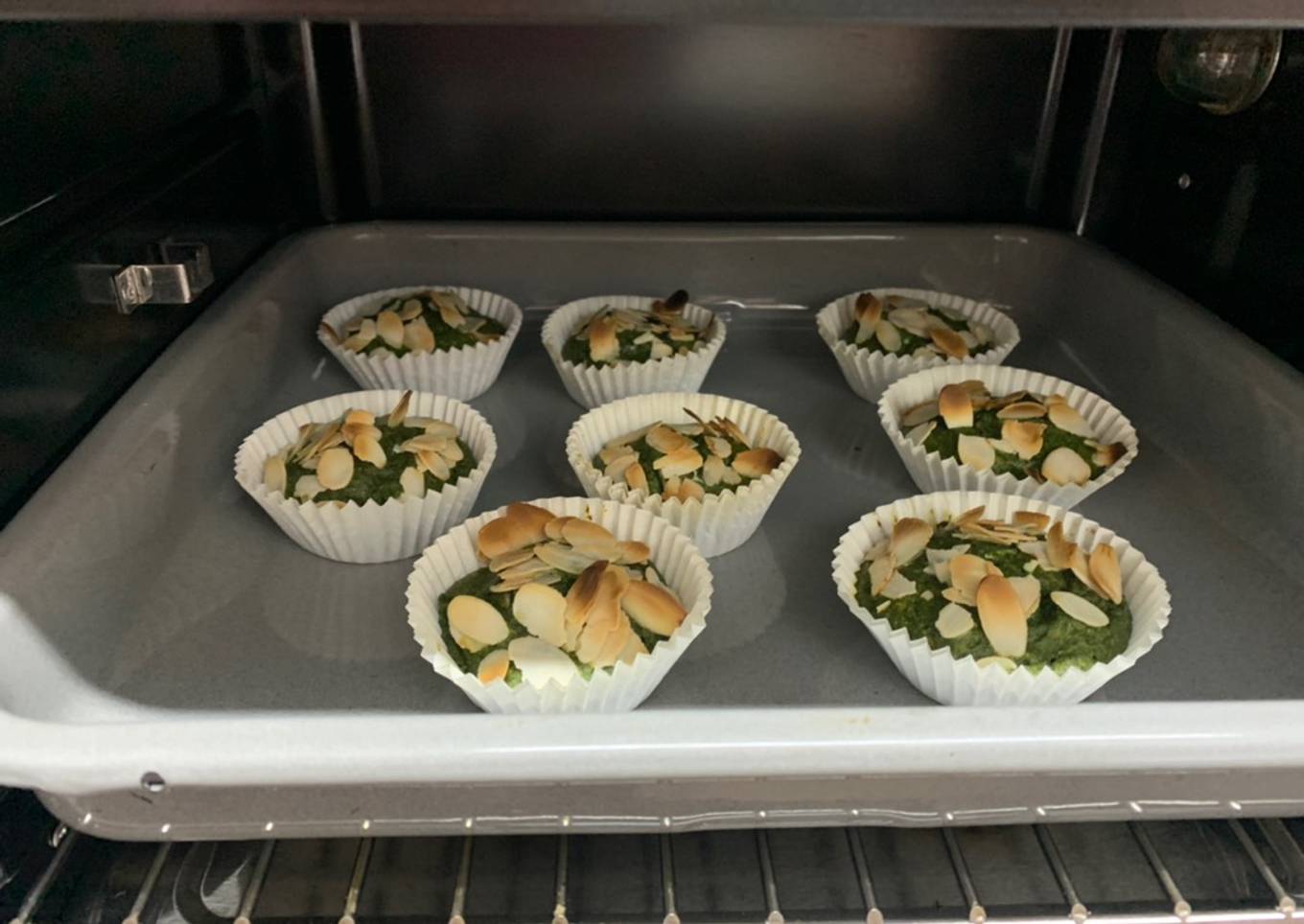 Muffins saludables de acelgas