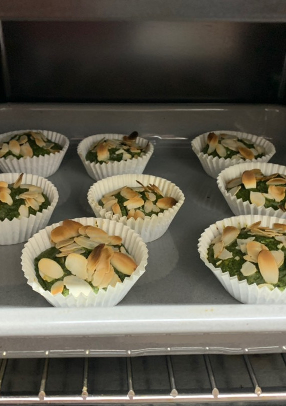 Una foto de Muffins saludables de acelgas