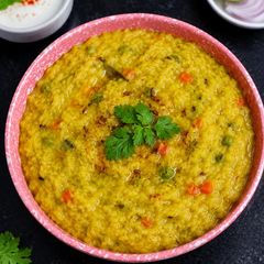 A picture of Gourmet vegetable khichdi.