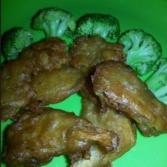 A picture of Crispy Oyster Mushrooms.