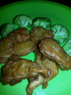 A picture of Crispy Oyster Mushrooms.