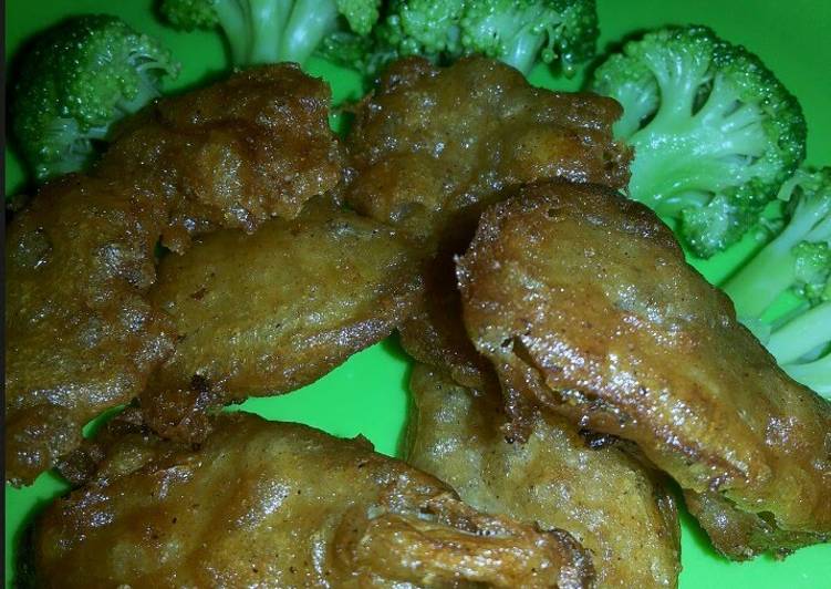 Recipe of Appetizing Crispy Oyster Mushrooms