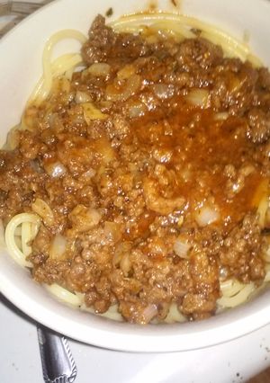 A picture of Delicious Meat Sauce.