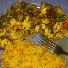 A picture of Perfect complement to fish or meat.