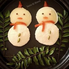 A picture of Instant Rava idli.