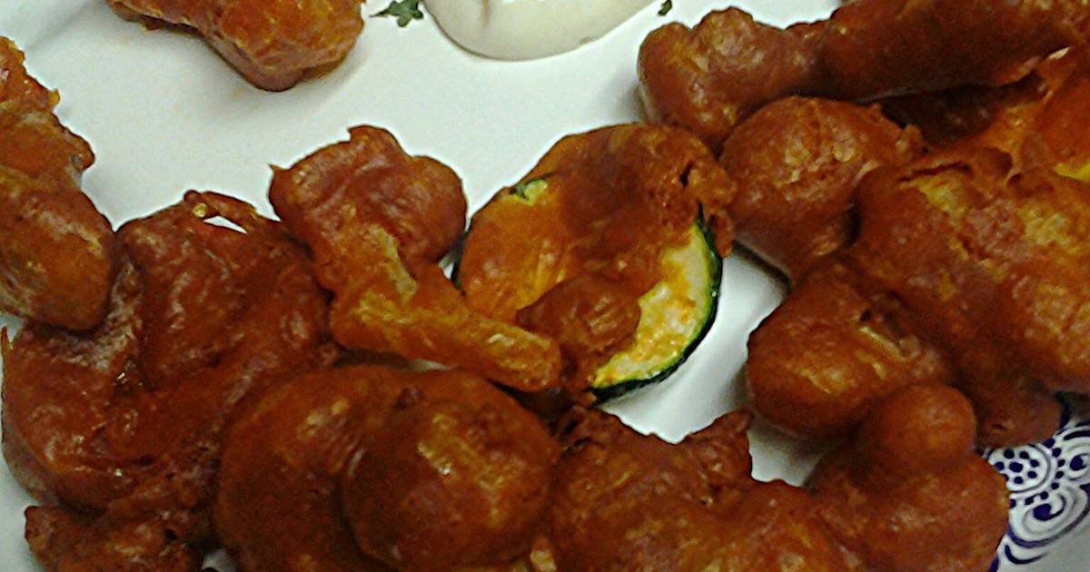 Hungarian paprikash inspired deep fried vegetables Recipe by