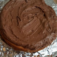 A picture of Leah's Hazelnut Buttercream Frosting.