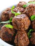 TVP Seitan Meatballs