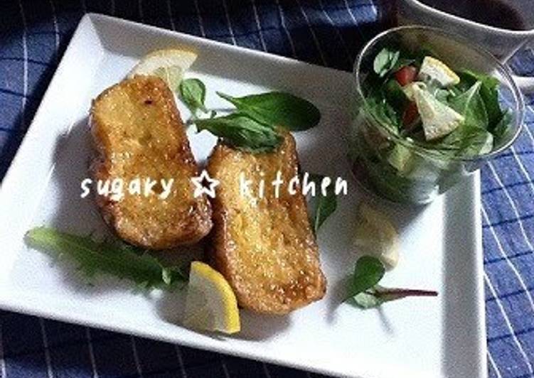 Simple Way to Make Super Quick Homemade French Toast Baguettes with Shio-Koji