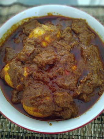 Cara Mudah Membikin Resep Rendang daging telor bumbu munik yang Enak Banget Anti Ribet, Bisa Manjain Lidah