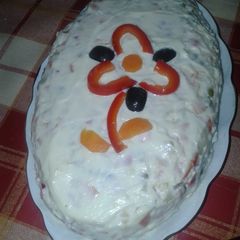 A picture of Olivier Salad.