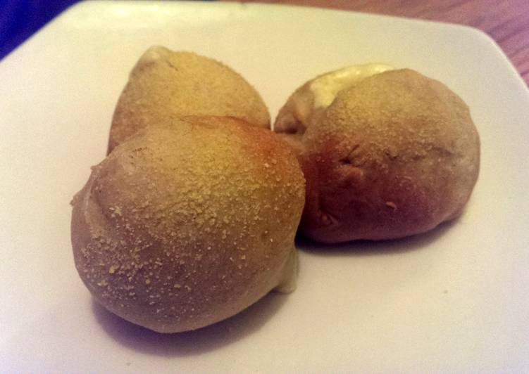 Recipe: Delicious Sophie's garlic cheese stuffed dough balls