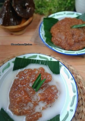 Foto resep Bubur singkong manis / Bubur Ganepo khas Kaltim