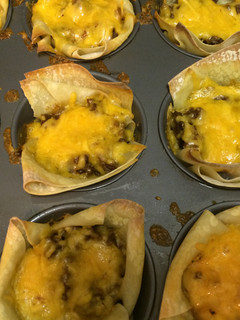 A picture of Taco Cups.