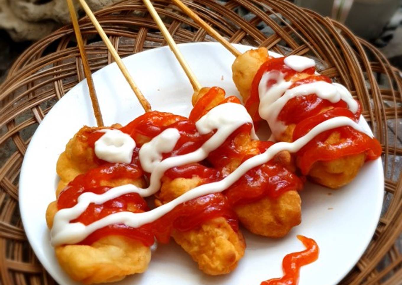 22.Sate Ayam Crispy