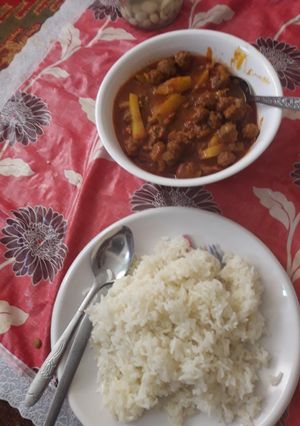 عکسی از دستور خورشت بادمجان