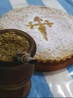 Una foto de 🥧 ๑ Tarta de Santiago de Compostela ๑ - sin T.A.C.C