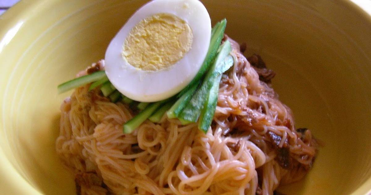 Bibim Naengmyeon Recipe by cookpad.japan - Cookpad