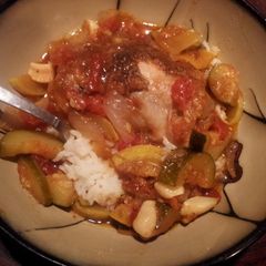 A picture of Stewed Fall Chicken.