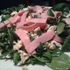 A picture of Smoked Ham & Blue Cheese Salad (LCHF).