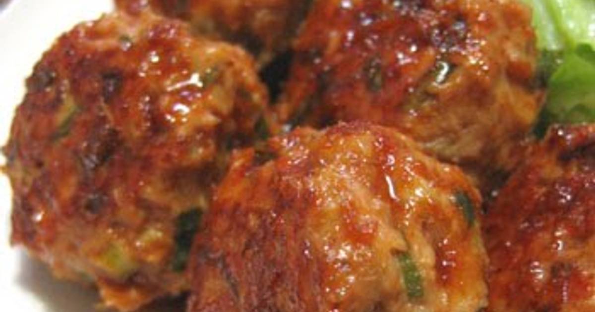 Ginger Fried Pork Meatballs