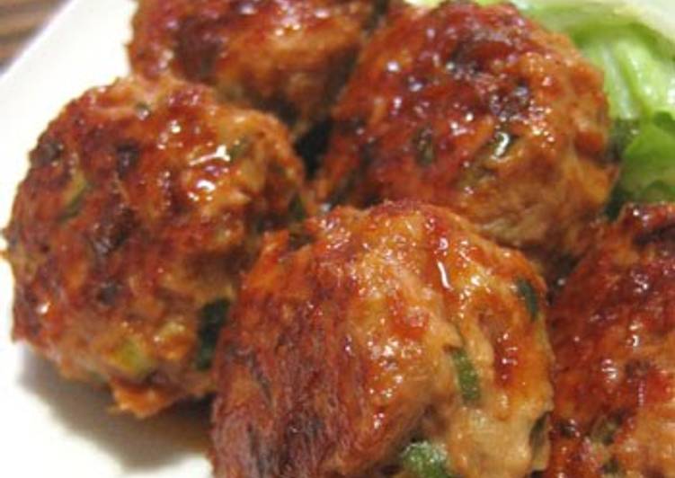 Recipe of Favorite Ginger Fried Pork Meatballs