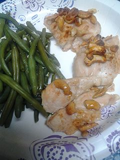 A picture of Honey Cashew Chicken.