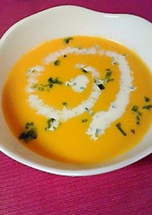 A picture of Kabocha Squash Potage.