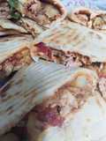 شاورما. وخبز الشاورما السريع على طريقتي