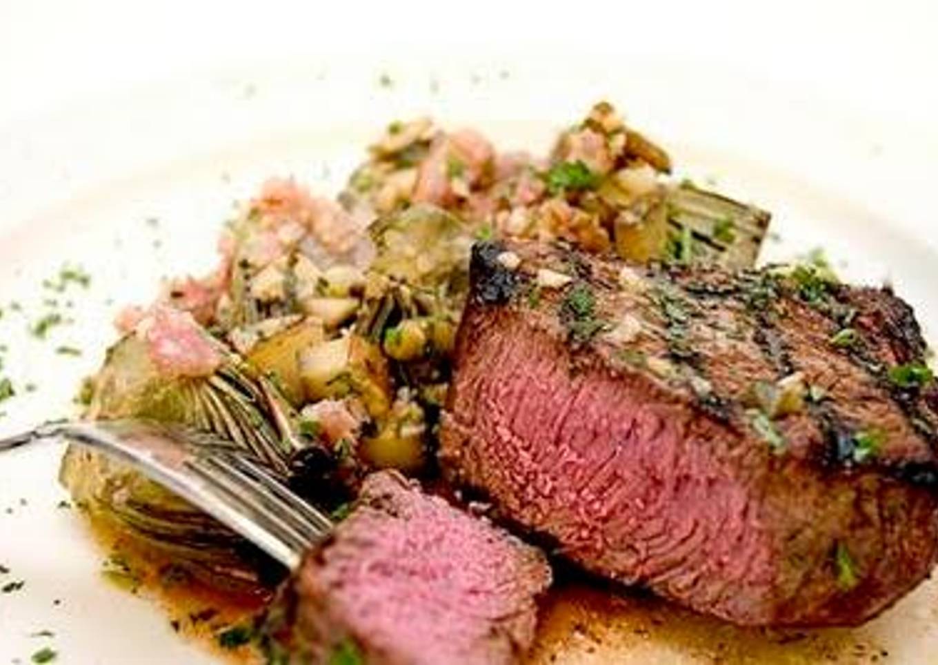 Rare Chamomile Steak