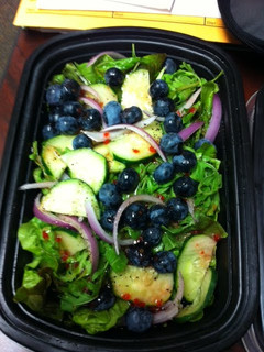 A picture of Simply Blue Salad.