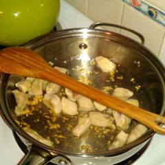 A picture of EASY Chicken Fried Rice.