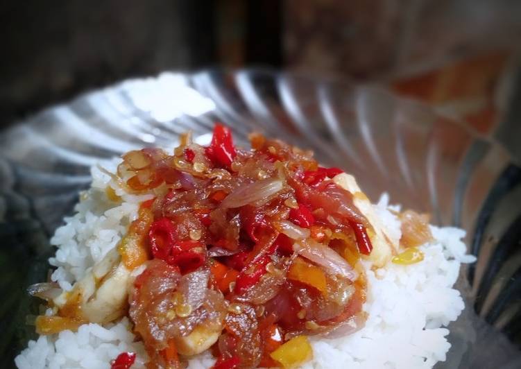 Langkah memasak Tumis bawang merah sedap