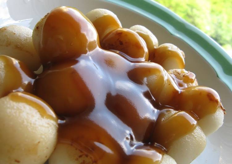 Recipe of Ultimate Mitarashi (Sweet Soy Sauce) Syrup for Dango Dumplings