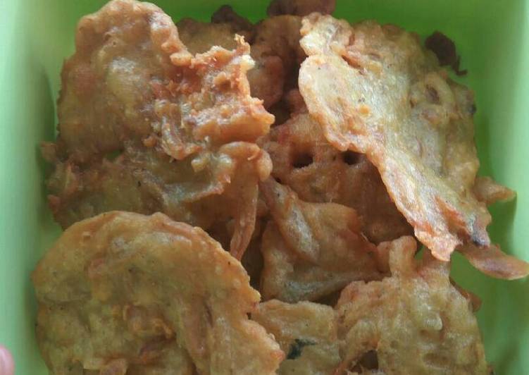 Teri goreng tepung ala saia..π