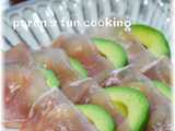 avocado ham salad