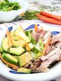 Insalata pollo e avocado