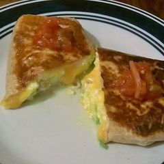 A picture of Breakfast Burrito Mexican Edition.