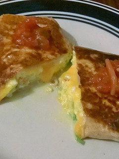 A picture of Breakfast Burrito Mexican Edition.