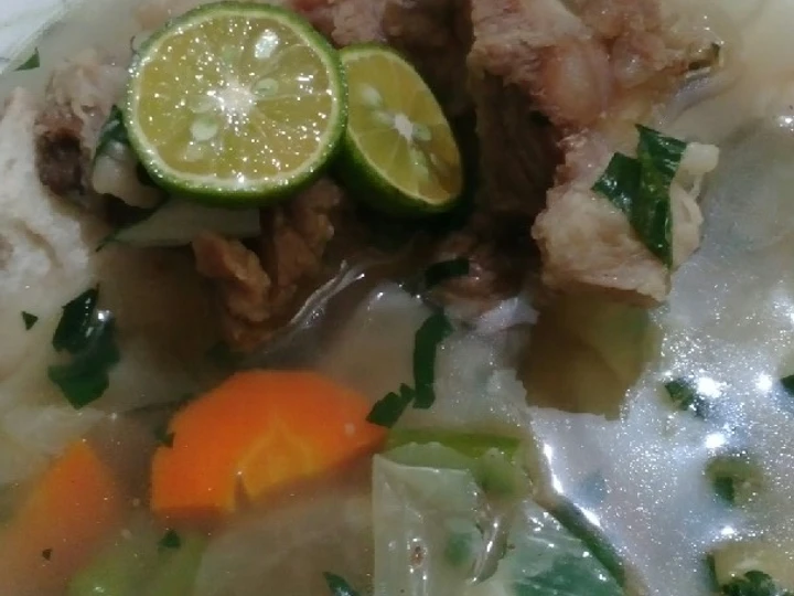Langkah Gampang Membikin Resep Sop Sayuran dengan Tulang Sapi yang Enak Banget Anti Ribet, Uenak Banget